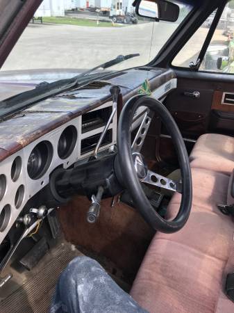 mud truck interior